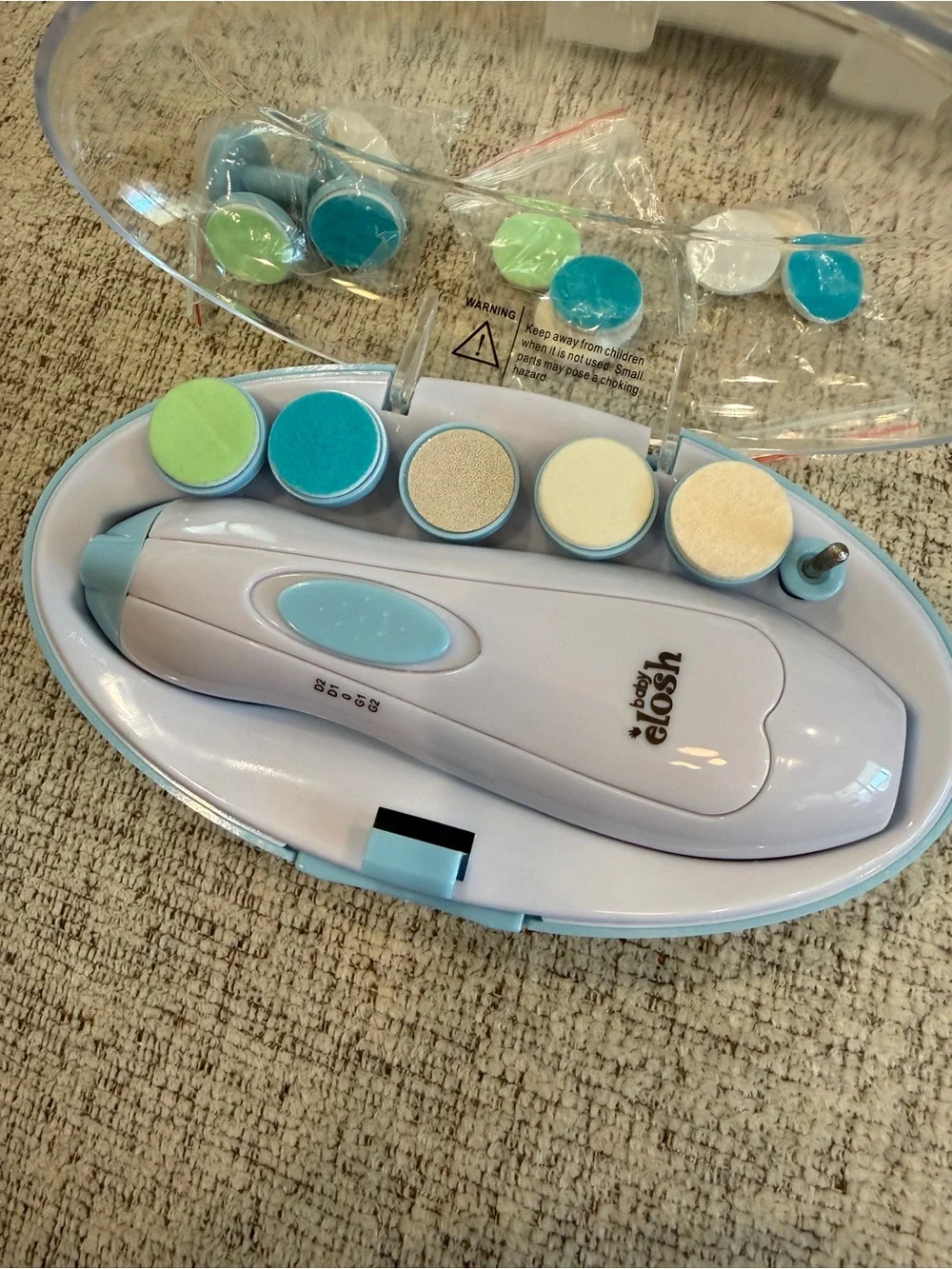 Blue Baby Nail Trimmer Kit